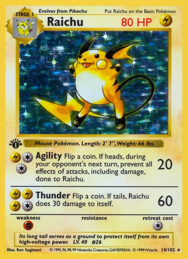 Raichu 14/102 [English]