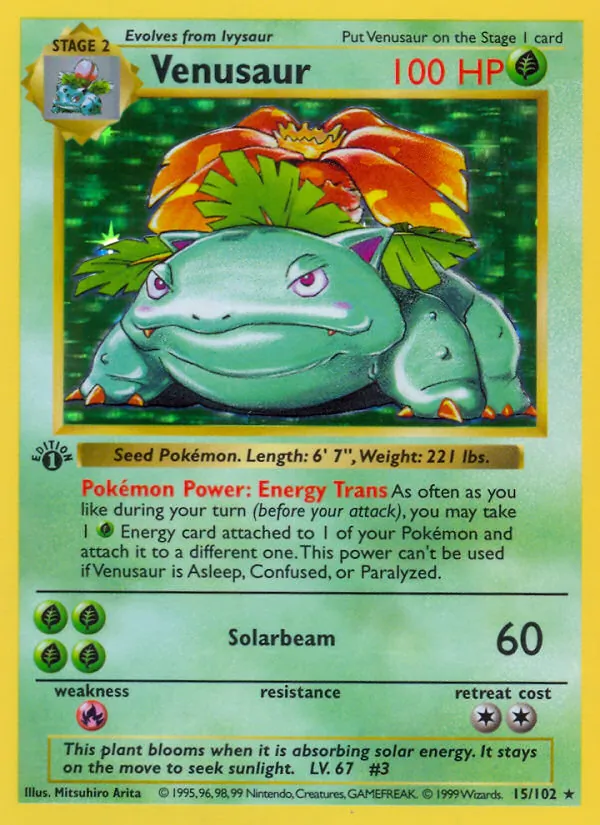 Venusaur 15/102 [English]