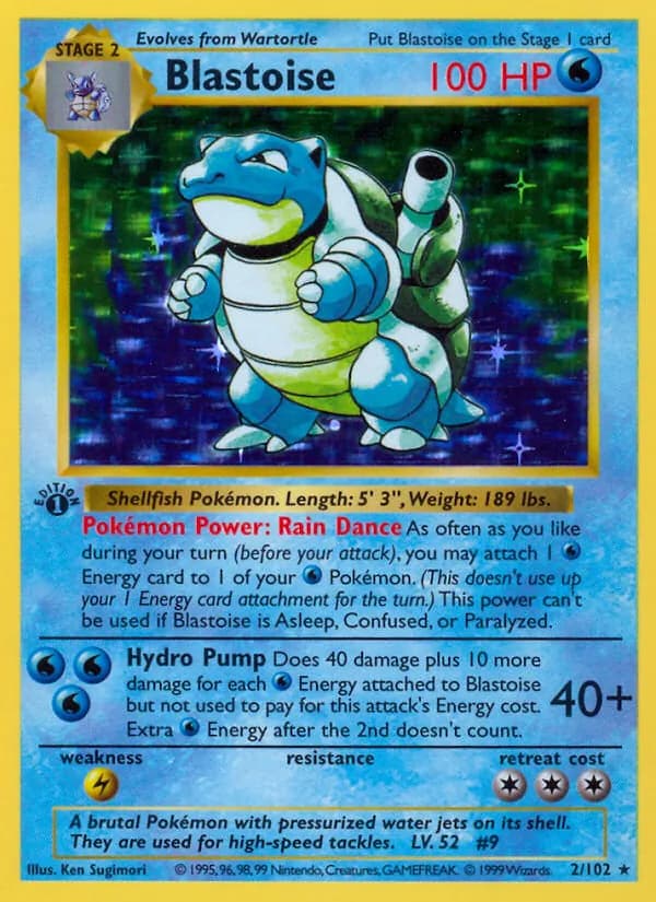 Blastoise 2/102 [English]