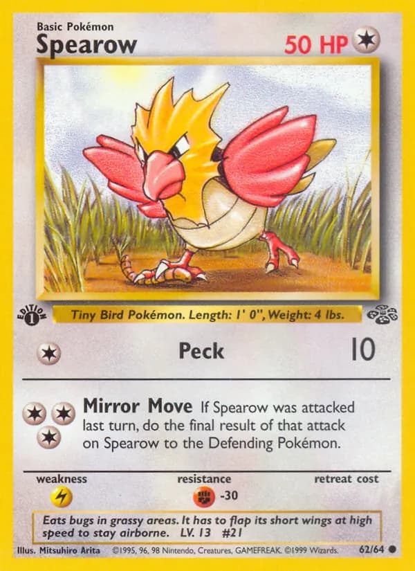 Spearow 62/64 [English]