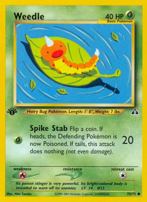 Weedle 70/75 [English]