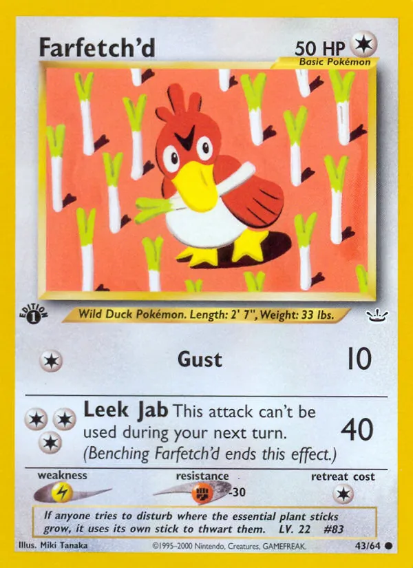 Farfetch'd 43/64 [English]