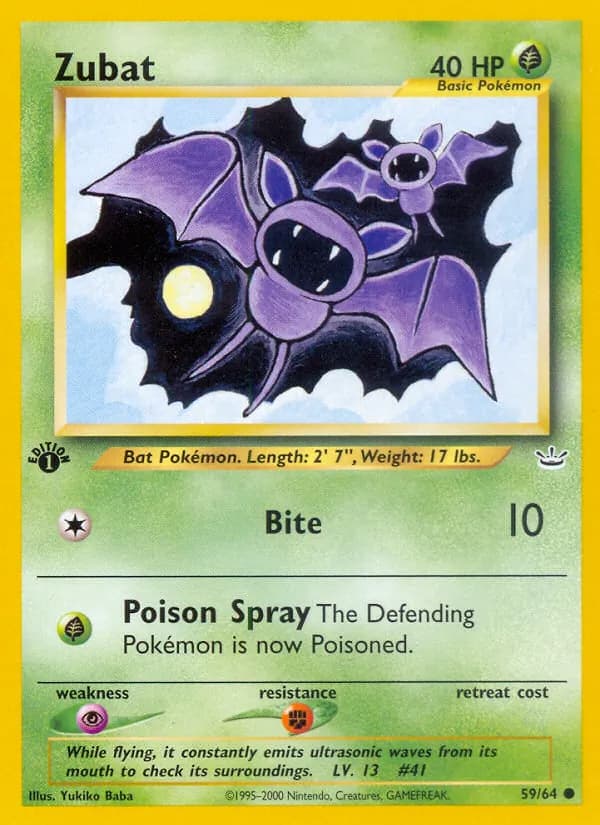 Zubat 59/64 [English]