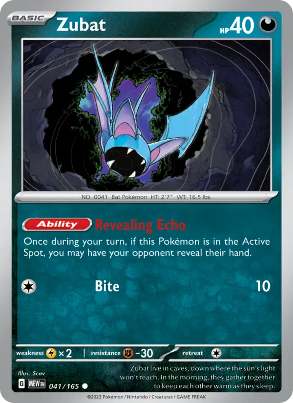 Zubat 041/165 [English]
