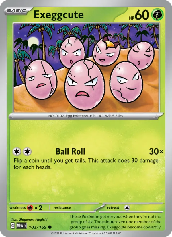 Exeggcute 102/165 [English]