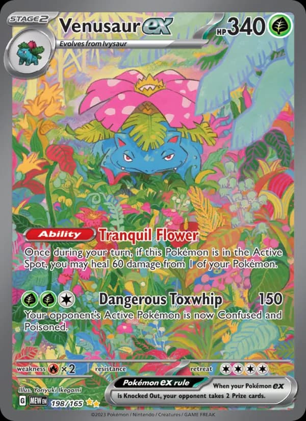 Venusaur ex 198/165 [English]