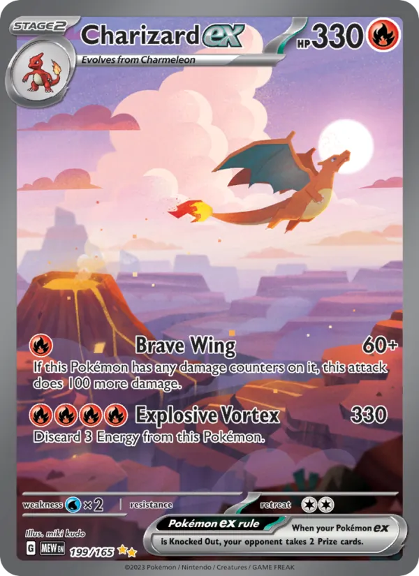 Charizard ex 199/165 [English]