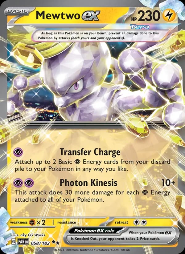 Mewtwo ex 058/182 [English]