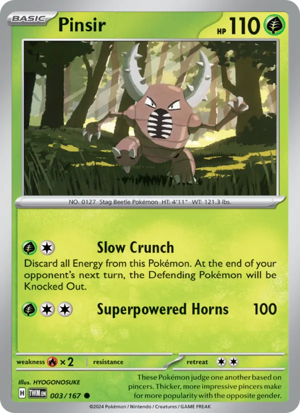 Pinsir 003/167 [English]