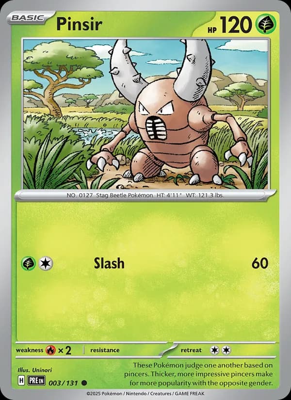 Pinsir 003/131 [English]