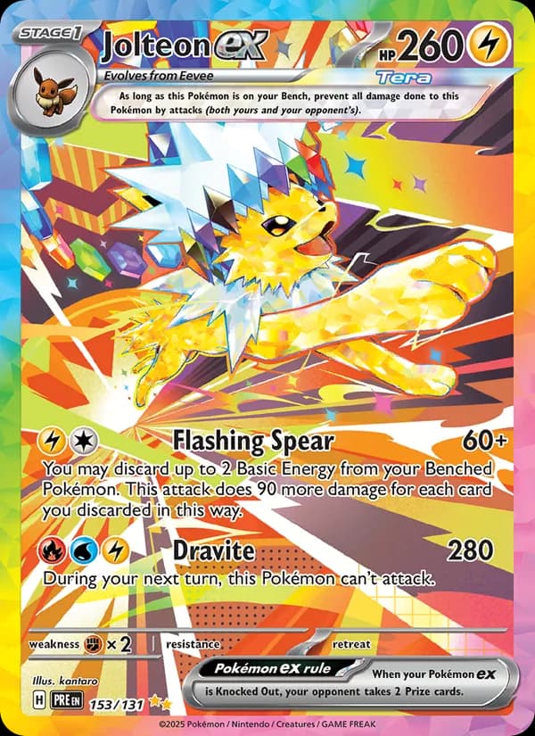 Jolteon ex 153/131 [English]