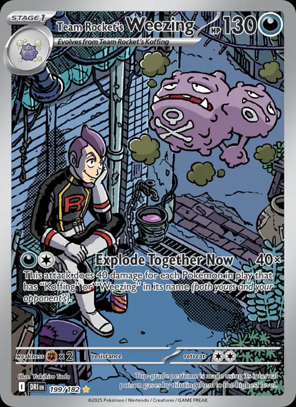 Team Rocket's Weezing 199/182 [English]