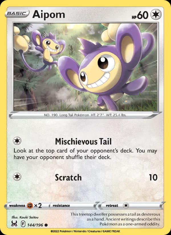 Aipom 144/196 [English]