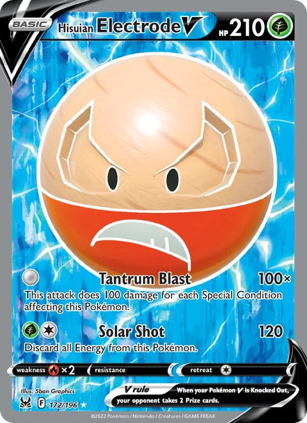 Hisuian Electrode V 172/196 [English]
