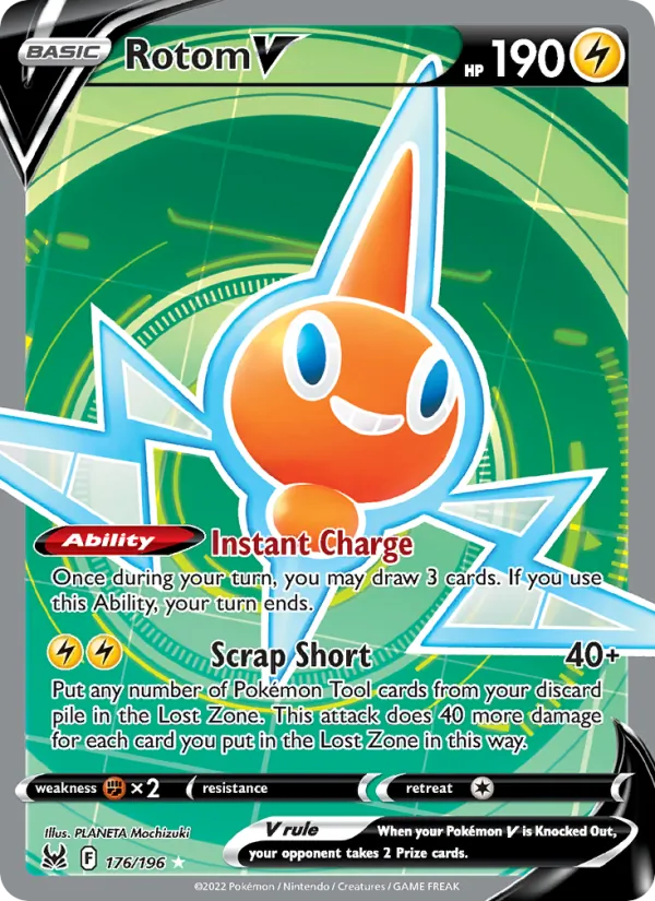 Rotom V 176/196 [English]