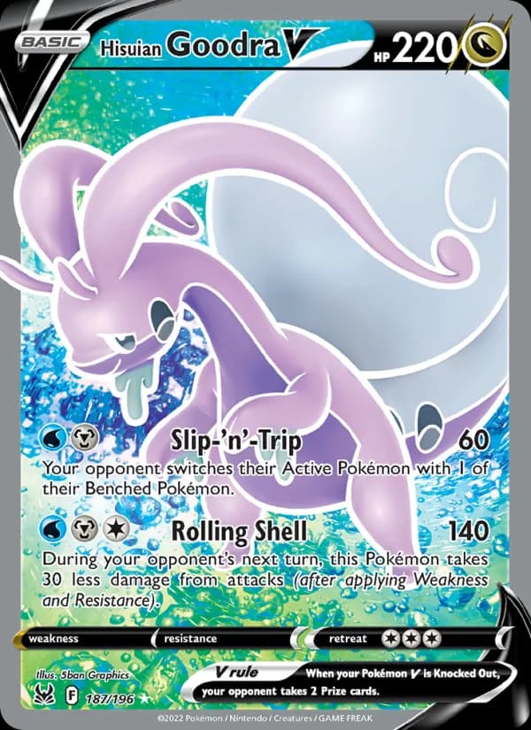 Hisuian Goodra V 187/196 [English]