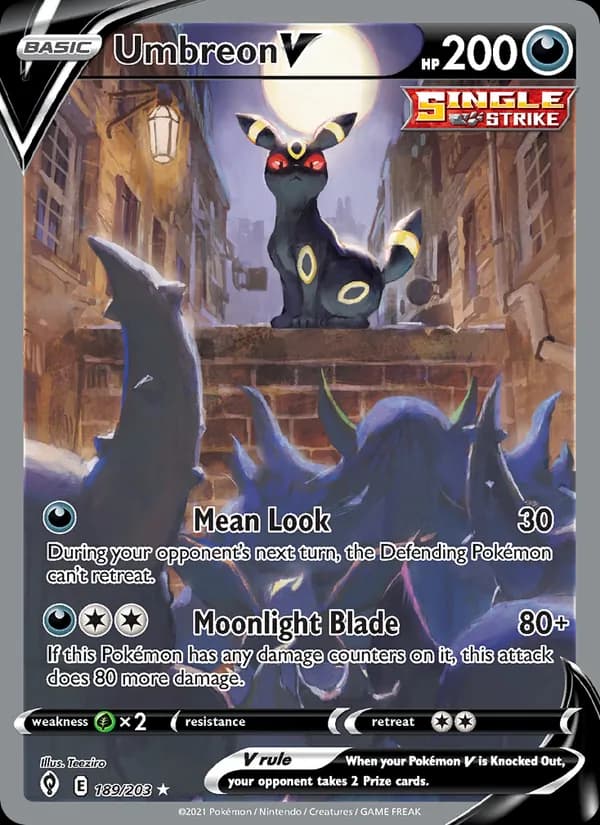Umbreon V 189/203 [English]