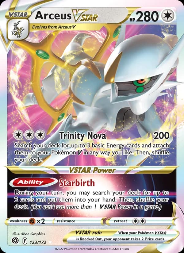 Arceus VSTAR 123/172 [English]